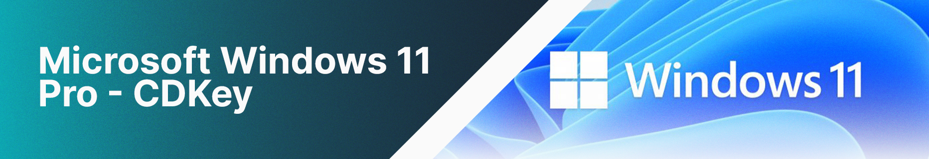 Microsoft Windows 11 Pro CDKEY banner
